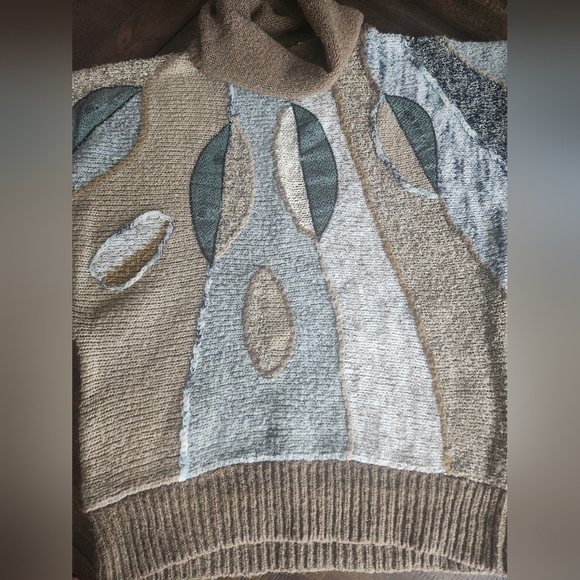 Women's Vintage Jason Maxwell Acrylic/Wool Sweater Medium - Picture 2 of 8